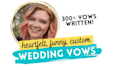 be your wedding vows writer