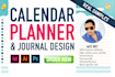 design custom calendar planner or journal in indesign