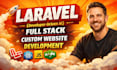 build full stack PHP laravel web app or saas mvp with rest API