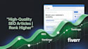 write high quality SEO articles or blog posts that rank