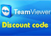 send a discount code in Teamviewer site