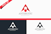 design clean flat logo in 24h
