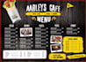 design digital, animated, printable food menu for restaurant, bar, event