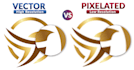 turn your low res logo or image to a high res