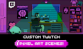 create stunning pixel art scenes for your twitch stream