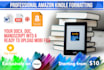 manually format your ebook to kindle platform