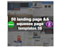 give you 50 landing page and squeeze page templates