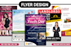 flyer brochure poster leaflet design