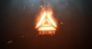 create a logo animation in 3d fire cinematic effect