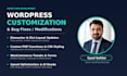 customize update or modify wordpress website
