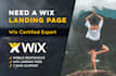 do wix landing page design or redesign