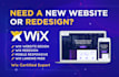 do wix website design or redesign