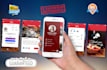 do UI design logo design web template design