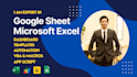 do custom excel spreadsheet, vba, scripts and google forms and sheets automation