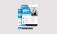 design a professional business flyer or postcard design