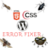 fix any HTML, CSS, js, or responsive issues in wordpress