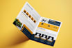 design creative tri fold and bi fold brochure