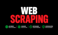 do web scraping, data mining, and web scraper with python