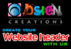 make High Quality headers / WORDPRESS Header / Banner /Website Header