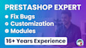 develop, customize, or fix bugs in your prestashop 8 and 9 store