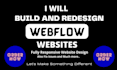 build your site in webflow website design