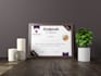 design certificates of appreciation, award diploma