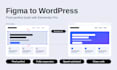 convert figma to wordpress with elementor pixel perfect