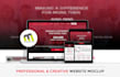 design an creative psd website mockup in 24 hours