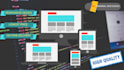 create a  responsive HTML website using latest bootstrap 4