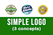 do simple logo design concepts