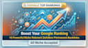 create 10 niche relevant dofollow permanent backlinks