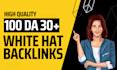 create high quality white hat backlinks manually