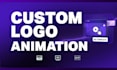 create custom logo animation and video intro in 24 hours