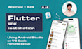 install or setup flutter sdk on your macbook or windows