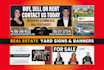 design professional real estate yard signs and banners