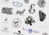 create an unique hand drawn logo