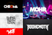 create a timeless dj music, artist or band logo