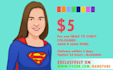 draw you as a SUPERHERO character