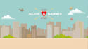 create Hipster Style Wedding Invitation video