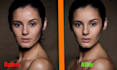 retouching headshots, portraits, skin retouching