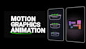 do motion graphics animation with after effects in 24 hours