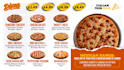 design animated static digital menu, TV screen or menu board