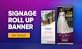 do roll up banner design