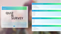 do online quiz and survey with company branding