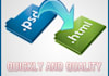 convert PSD to html/html5/css/css3/js