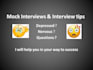take mock interview with interview tips
