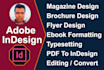 create, edit, convert, or design your adobe indesign projects