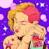 create a pop art style drawing