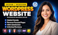 build responsive business wordpress website design