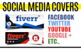 design a professional cover for facebook or any social media site